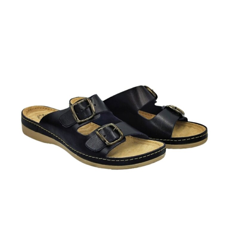 Анатомічні шльопанці чоловічі Fratelli Babb U-26 чорні