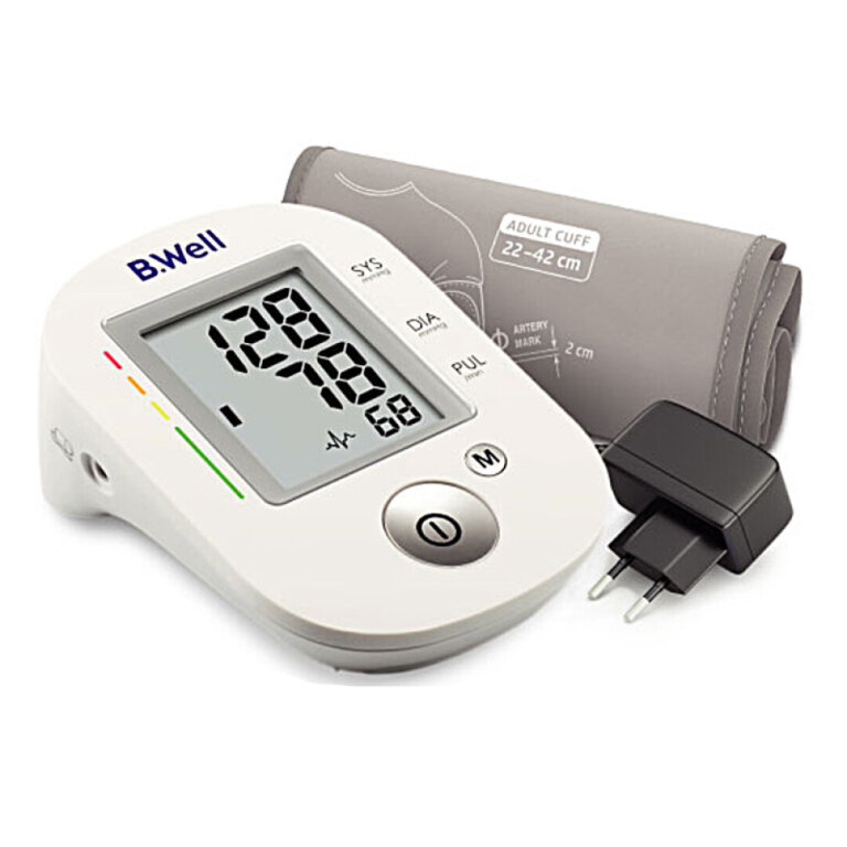 Тонометр автоматический B.Well PRO-35 с адаптером, с увеличенной манжетой 22-42 см.