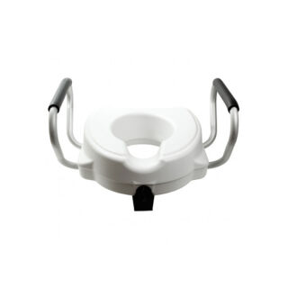 Сиденье туалетное King-12A-00 с поручнями 12см