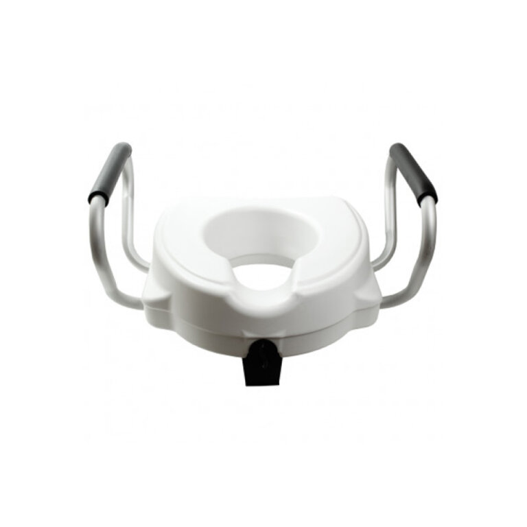 Сиденье туалетное King-12A-00 с поручнями 12см