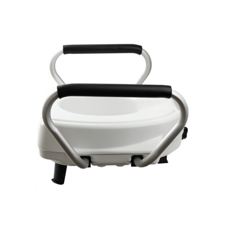 Сиденье туалетное King-12A-00 с поручнями 12см