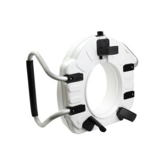 Сиденье туалетное King-12A-00 с поручнями 12см