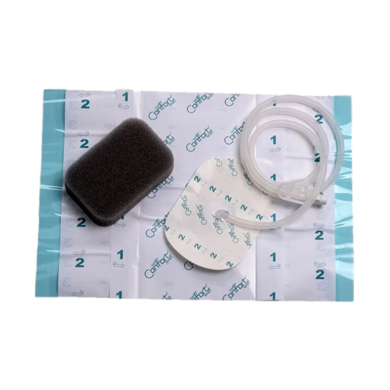 Комплект для вакуумной терапии ран: повязка малая и аксессуары