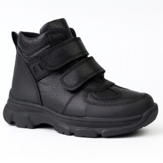 Дитячі Анатомічні черевики Ortomedica 104-02 профілактичні чорні