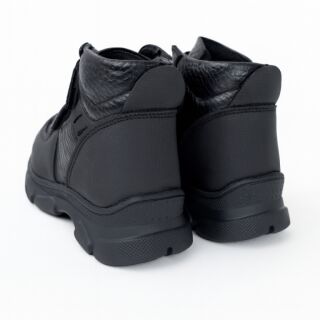Дитячі Анатомічні черевики Ortomedica 104-02 профілактичні чорні