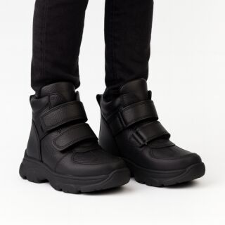 Дитячі Анатомічні черевики Ortomedica 104-02 профілактичні чорні