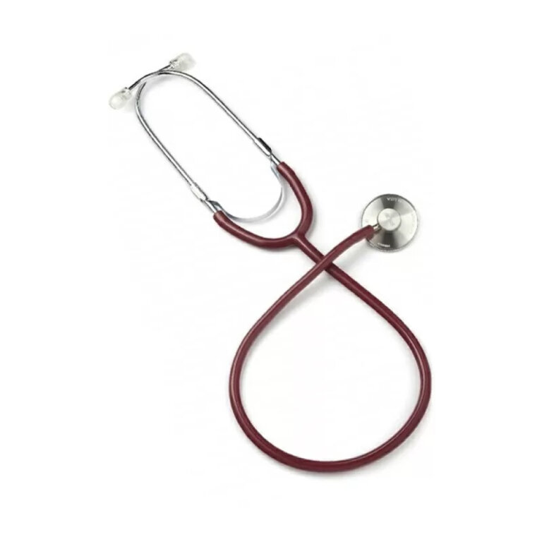 Стетоскоп педіатричний з однією головкою MDF 727С, колір бордовий