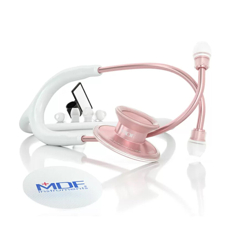 Стетоскоп MDF 747XPRG Acoustica, розовое золото