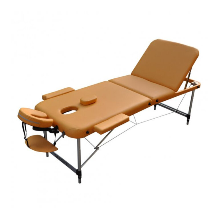 Массажный стол Zenet ZET-1049 размер L, желтый