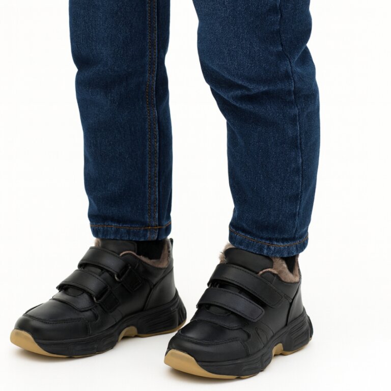 Дитячі Анатомічні кросівки зимові Ortomedica 506-01 з хутром