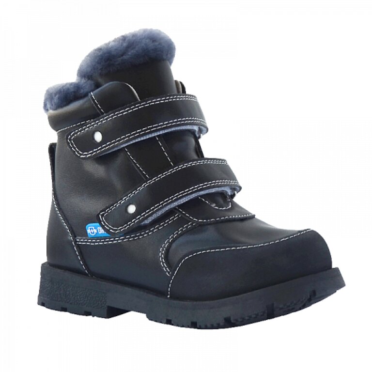 Дитячі зимові Анатомічні черевики ORTMANN Kids Bela 7.14.2-black