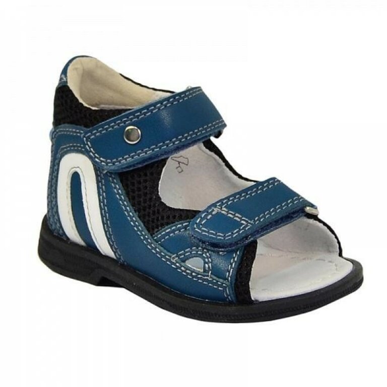 Дитячі Анатомічні сандалі ORTMANN Kids Luis 7.82.2-blue/grey