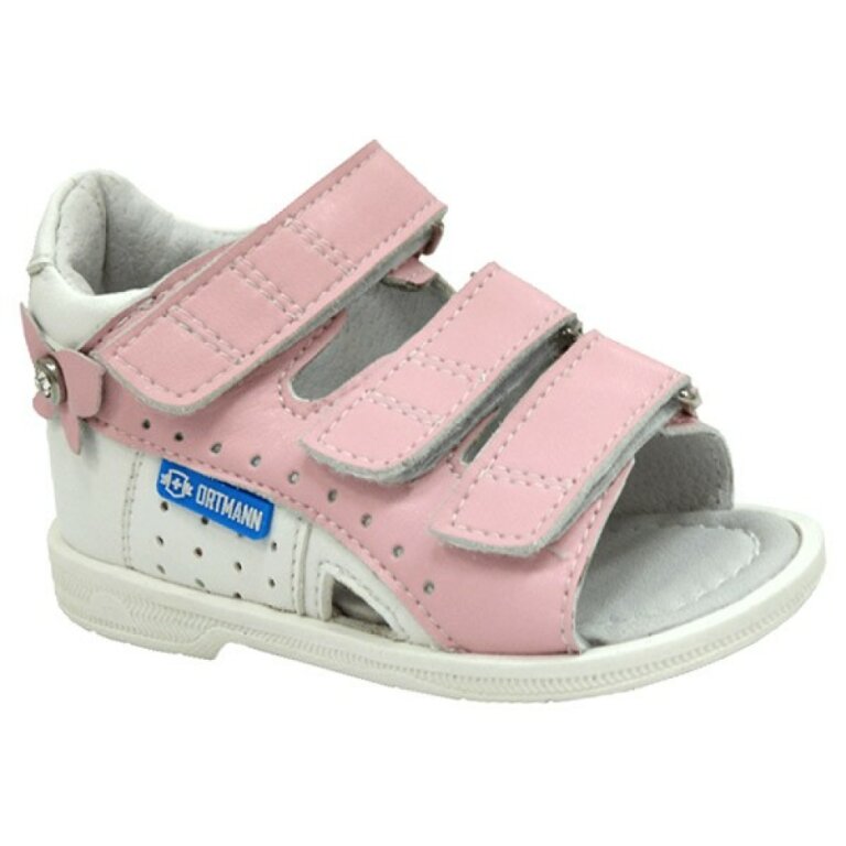 Дитячі Анатомічні сандалі ORTMANN Kids Stenly 7.44.2-pink/white