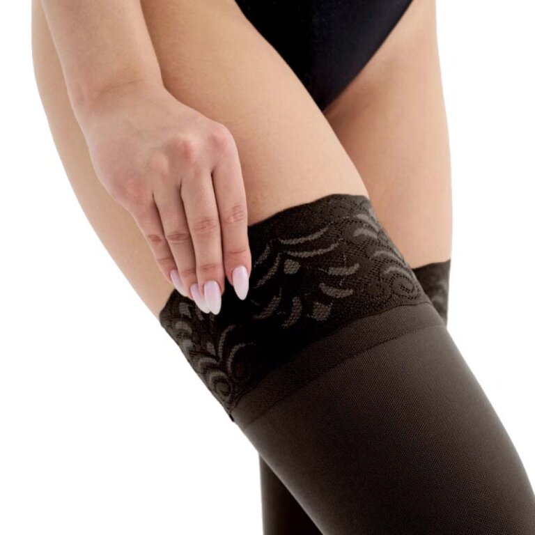 Компресійні панчохи VENOTEKS (1 клас, з мікрофіброю, чорні) арт. 1C202