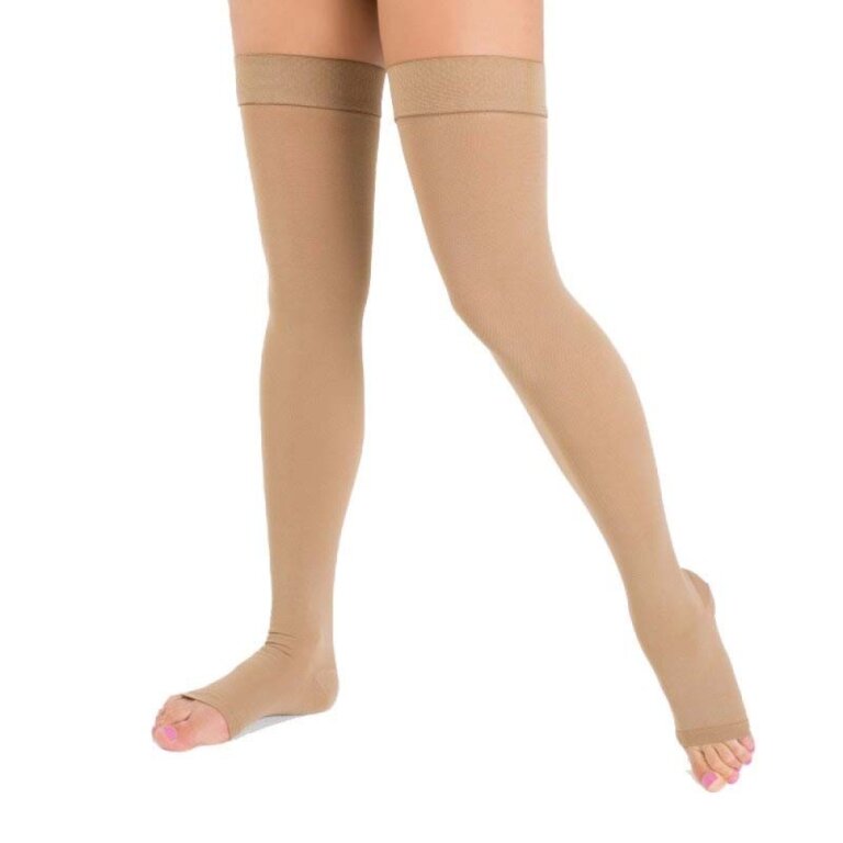 Компресійні панчохи VENOTEKS (2 клас, щільні, відкритий носок) 2C213