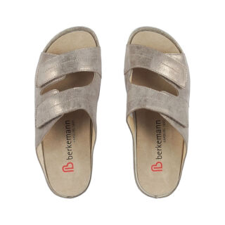 Жіночі сандалі Анатомічні Berkemann Daria 01002-bronze / silver
