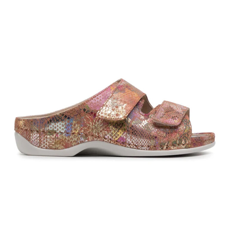 Жіночі сандалі Анатомічні Berkemann Daria 01002-henna / multicolor
