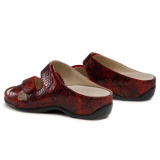 Жіночі сандалі Анатомічні Berkemann Felia арт. 01023 red python