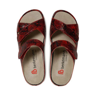 Жіночі сандалі Анатомічні Berkemann Felia арт. 01023 red python