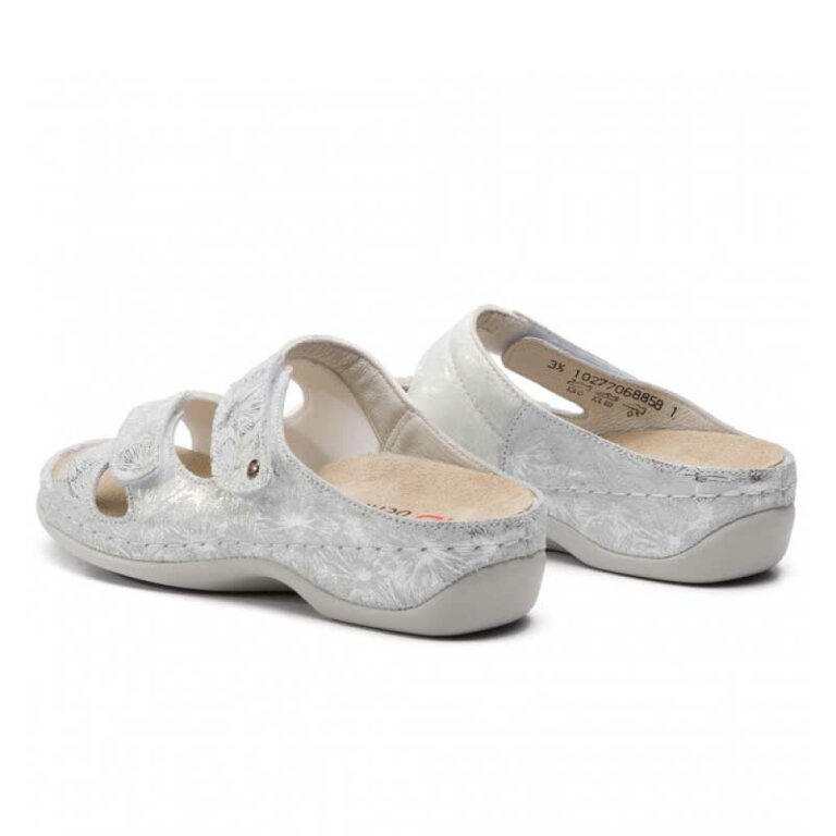 Жіночі сандалі Анатомічні Berkemann JANNA, арт. 01027-silver/print