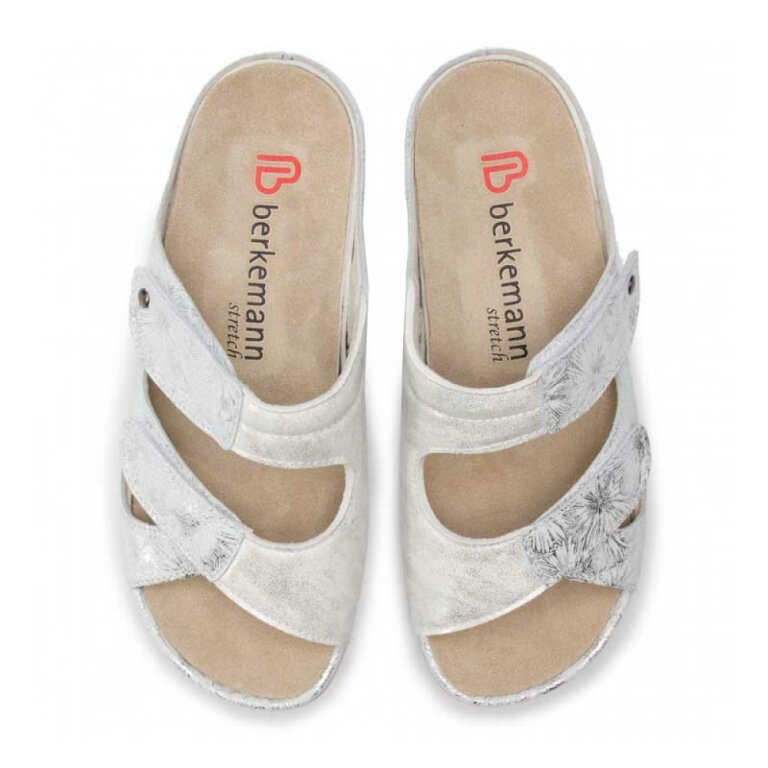 Жіночі сандалі Анатомічні Berkemann JANNA, арт. 01027-silver/print