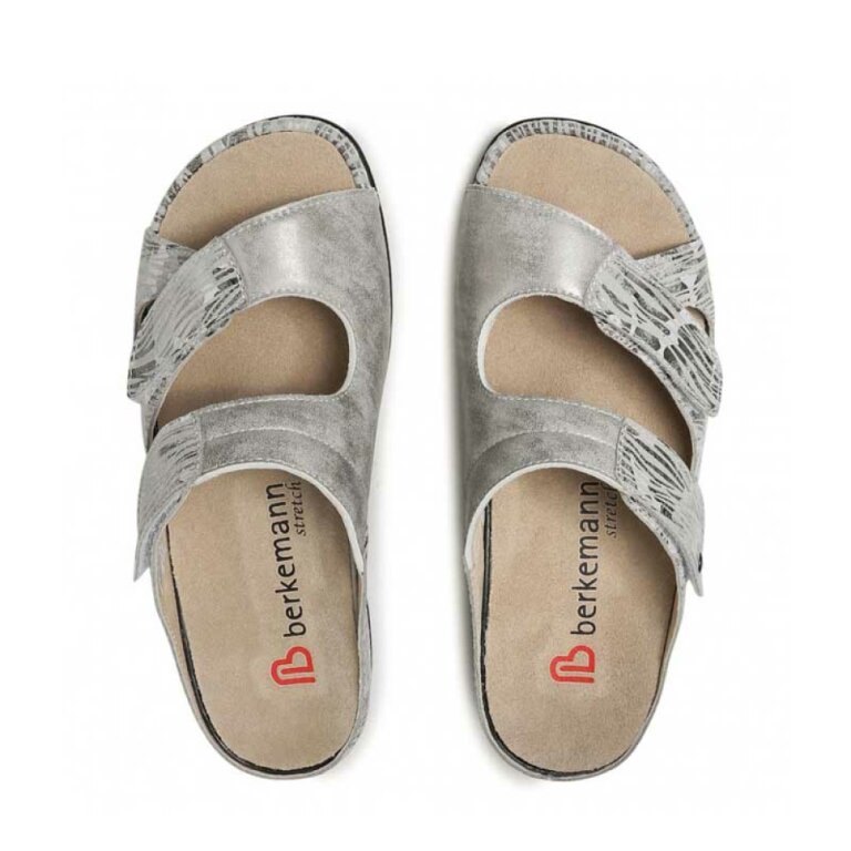 Жіночі сандалі Анатомічні Berkemann JANNA, арт. 01027-smoky silver