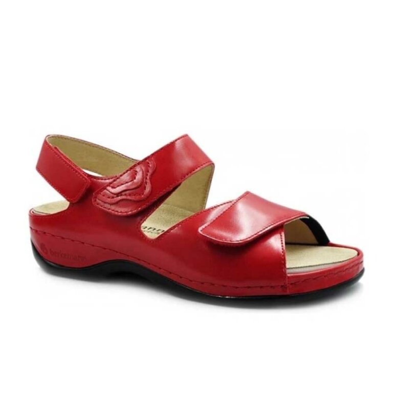 Женские Анатомические сандали Berkemann Rina, арт. 01040-red