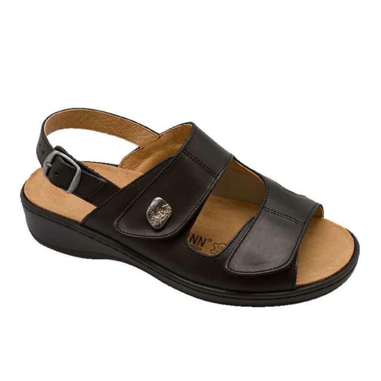 Женские Анатомические сандали ORTMANN Karina 7.66.2-black