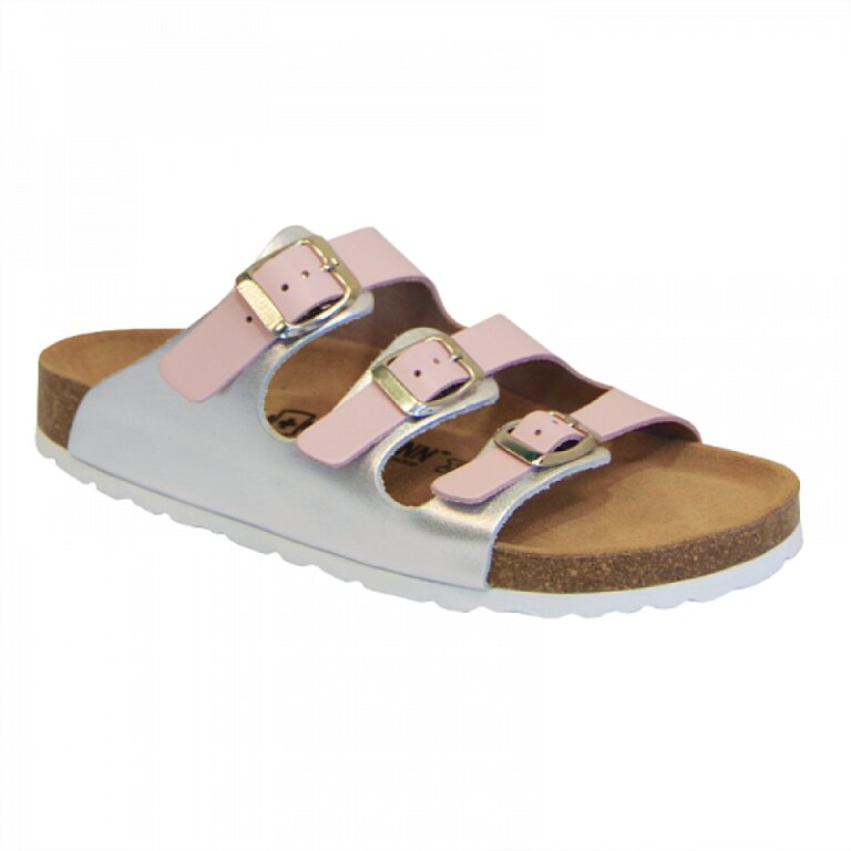 Жіночі сандалі Анатомічні ORTMANN Marcel 7.04.2-pink/silver