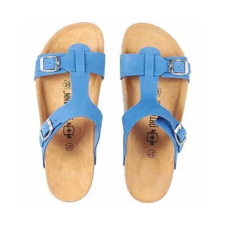 Жіночі сандалі Анатомічні ORTMANN PARIS арт. 7.05.2-bright blue