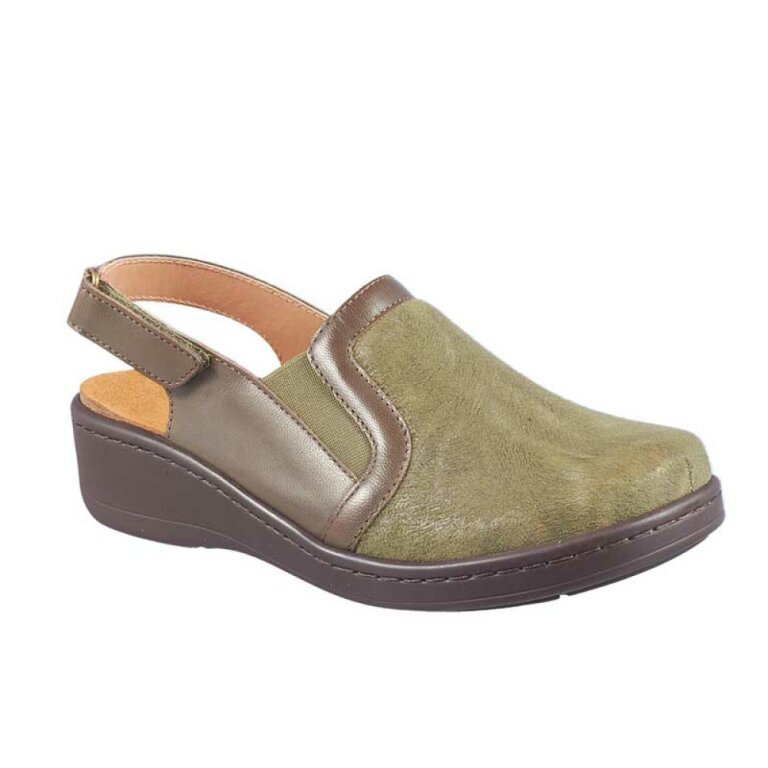 Жіночі сандалі Анатомічні ORTMANN Varadero, арт. 7.110.2-dark green