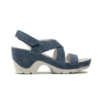 Жіночі Анатомічні сандалі із задником Berkemann NARA, арт. 01651-blue/jeans