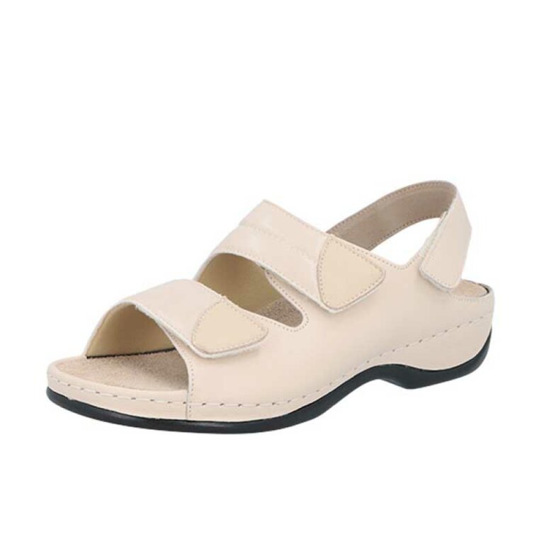 Жіночі Анатомічні сандалі із задником Berkemann Sofie, арт. 01020-beige