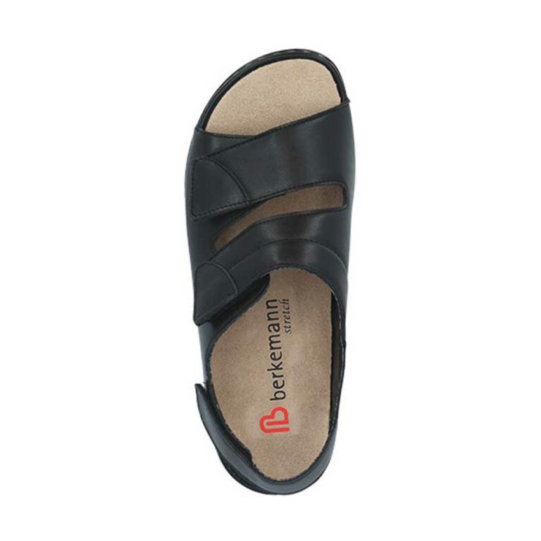 Жіночі Анатомічні сандалі із задником Berkemann Sofie, арт. 01020-black