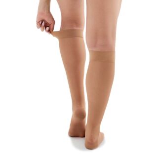 Компресійні гольфи (1 клас, прозорі, бежеві) VENOTEKS Trend 1С105