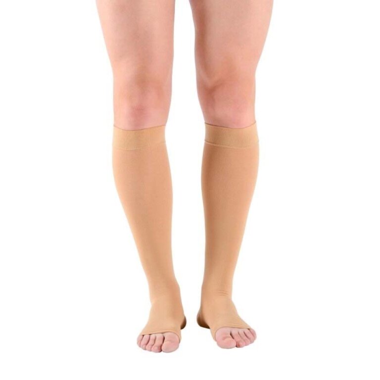 Компресійні гольфи VENOTEKS (2 клас, відкритий носок) 2C113