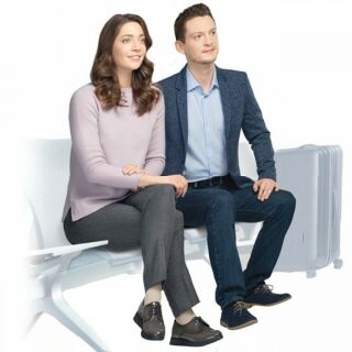 Компресійні гольфи для подорожей VENOTEKS TRAVEL (1 клас, з мікрофіброю) 1C155