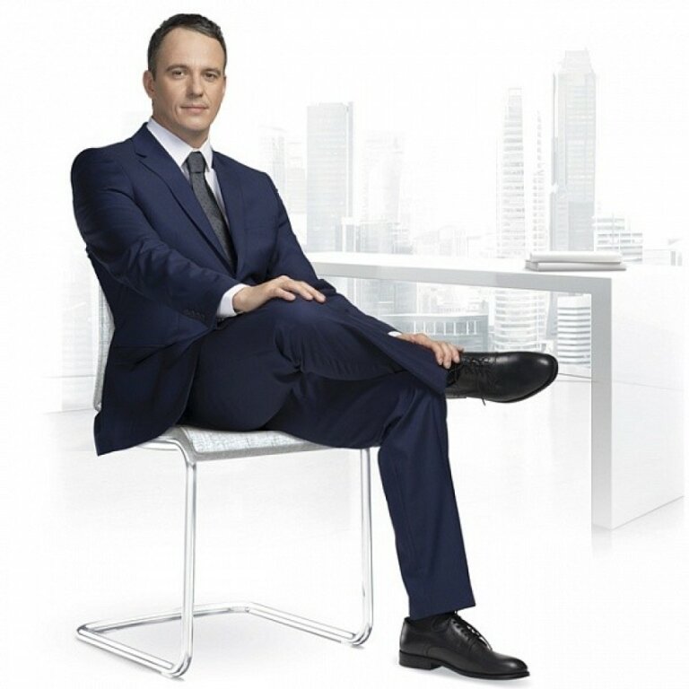 Чоловічі компресійні гольфи VENOTEKS BUSINESS (1 клас, з бавовною) 1C154