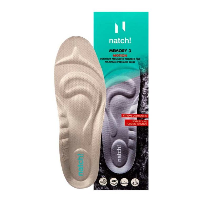 Устілки Анатомічні BERGAL Natch Memory 3, арт. 9042