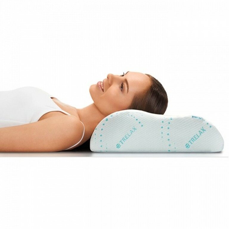 Ортопедична подушка з ефектом пам'яті під голову TRELAX Respecta П05