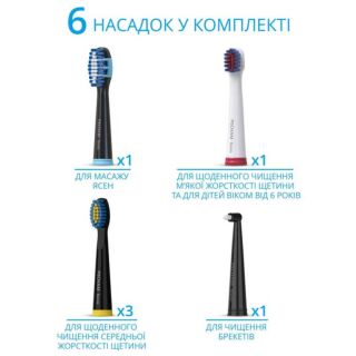 Зубная щетка электрическая PECHAM Black-White Travel