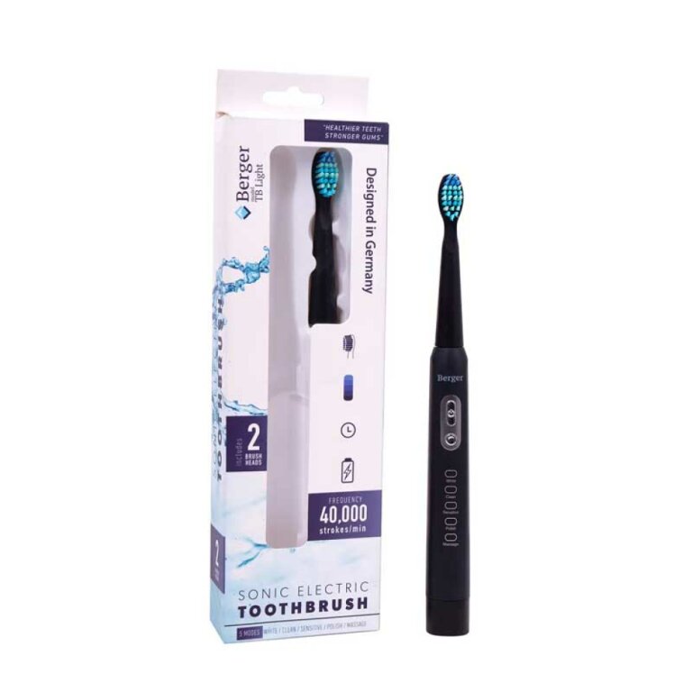 Электрическая зубная щетка Berger TB Light Black