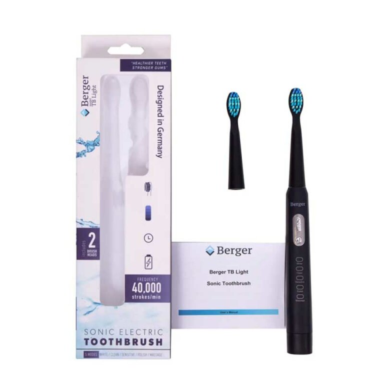 Электрическая зубная щетка Berger TB Light Black