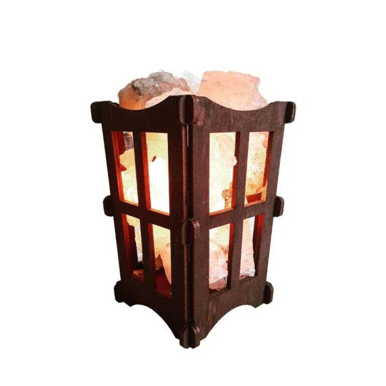 Лампа солевая "Корзина окна" 1 кг