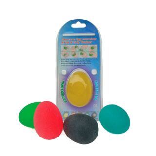 Еспандер кистьовий Яйце Алком OS-013Y жорсткий, синій