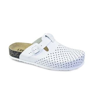 Анатомічні тапочки-сабо Leon 4250 білі