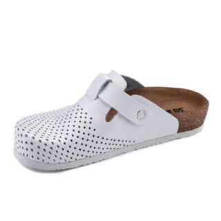 Анатомічні тапочки-сабо Leon 4250 білі