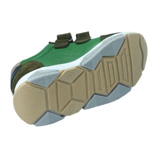 Анатомические кроссовки детские Ortomedica 02-09 зеленые