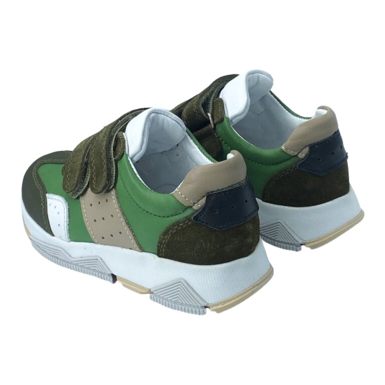 Анатомические кроссовки детские Ortomedica 02-09 зеленые