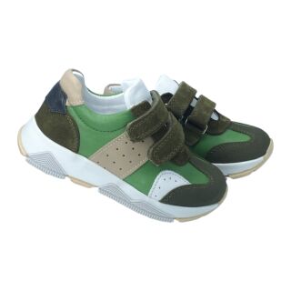 Анатомические кроссовки детские Ortomedica 02-09 зеленые